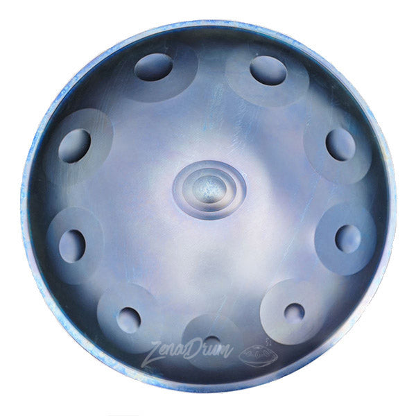 handpan d minor, hand pans for sale; hand steel drum, Azul